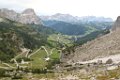 94  Blick hinunter zur Groednerjochstrasse